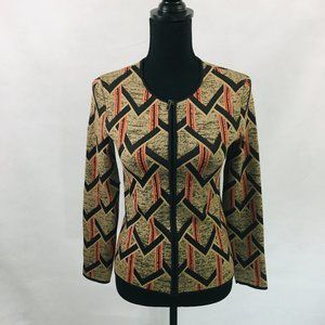 NEW YORK & COMPANY size PP l/s zippered sweater